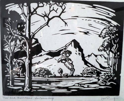 Pierneef - Soutpansberg - A beautiful photo lithograph!! Bid now!